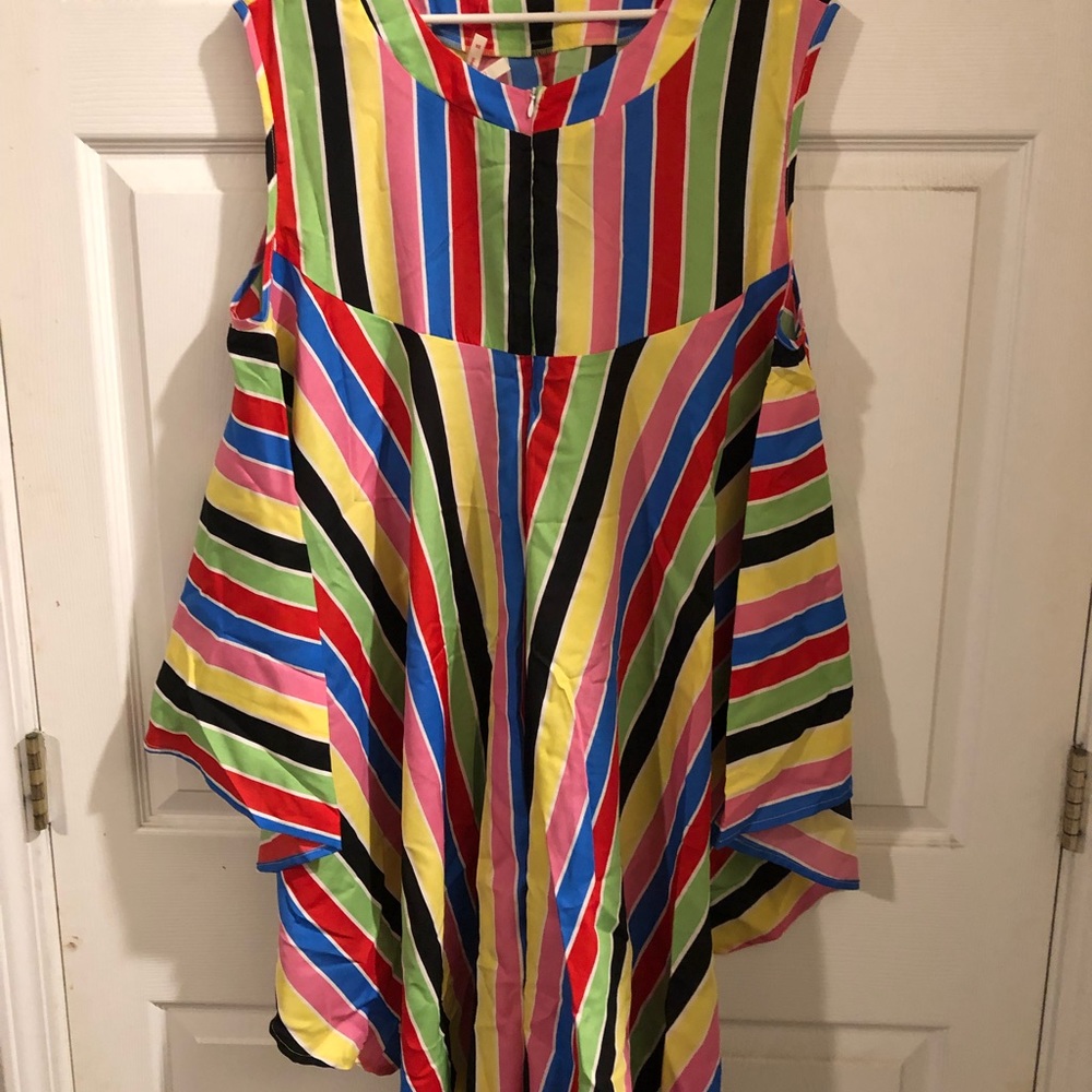 Multicolored Hi/Lo shirt